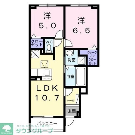 メゾン カルムの物件間取画像